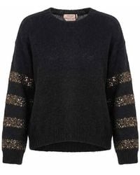 Twinset - Round Neck Sweater - Lyst