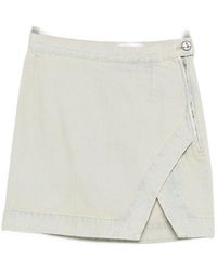 Vivienne Westwood - Rita Asymmetric Denim Skirt - Lyst