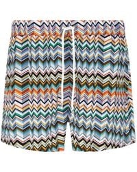 Missoni - Irregular Zig Zag Swimsuit - Lyst