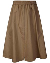 Golden Goose - Journey Ws Circle Skirt Morena - Lyst