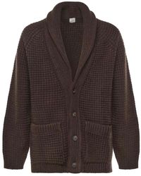 Eleventy - Wool And Cashmere Cardigan - Lyst