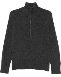 Alpha Studio - Pull Col Rond - Lyst