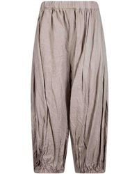 Comme des Garçons - Comme Des Garçons Pleated Cropped Pants - Lyst