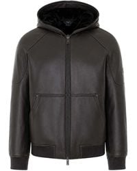 Moose Knuckles - Neo Leather Hood Jacket - Lyst