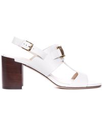 Tod's - Pump Sandals Lateral Buckle - Lyst