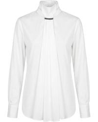 Brunello Cucinelli - Blouse - Lyst