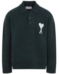 Ami Paris - Ami Adc Polo - Lyst