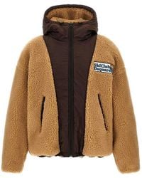 DSquared² - Giacca Reversibile Teddy Con Patch Logo - Lyst