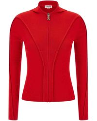 Victoria Beckham - Wool Cardigan - Lyst