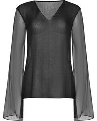 Alberta Ferretti - Camicetta Di Realizzata - Lyst