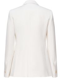Max Mara Palchi Single-Breasted Blazer in Brown | Lyst