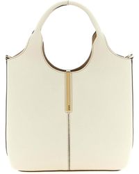 Tod's - Mini Metal Plate Shopping Bag - Lyst