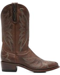 Mexicana - Embroidered Ankle Boots - Lyst