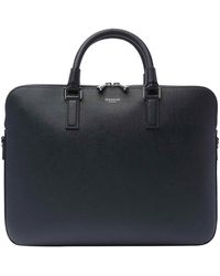 Serapian - Business Bag Slim Double Zip - Lyst