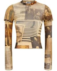 Jean Paul Gaultier - Polyamide T-Shirt - Lyst