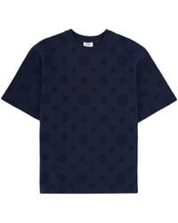 CASABLANCA - T-Shirt With Monogram Details - Lyst