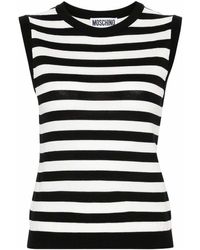 Moschino - Striped T-shirt - Lyst