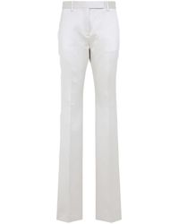 Tom Ford - Cotton And Silk Blend Trousers - Lyst