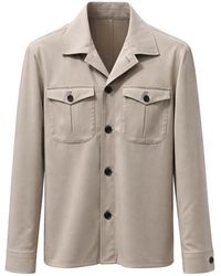 Franzese Collection - Canonico Fabric Overshirt - Lyst