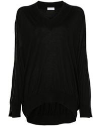 Brunello Cucinelli - V-Neck Knit Sweater - Lyst