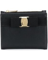 Ferragamo - Vara Bow Compact Wallet - Lyst