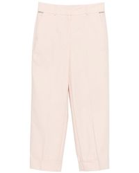 Peserico - Pants With Pinces - Lyst