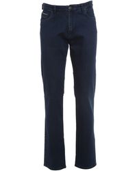 Paul & Shark - Dark Denim Jeans - Lyst