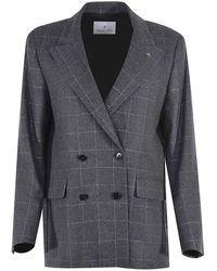 Manuel Ritz - Wool Blend Jacket - Lyst