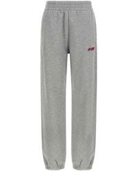 Off-White c/o Virgil Abloh - Logo Embroidery Joggers - Lyst