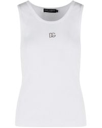 Dolce & Gabbana - Embellished Cotton Mock Neck Shirt Size 40 - Lyst