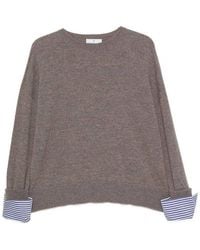 Whyci - Rundhalspullover - Lyst