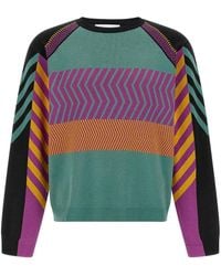Kiko Kostadinov - Gizi Panelled Sweater - Lyst