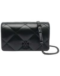 Tory Burch - Kira Diamond Chain Wallet - Lyst