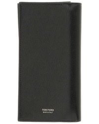 Tom Ford - Vertical Leather Wallet - Lyst