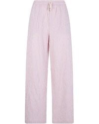 Nuur - Striped Trousers - Lyst