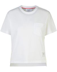 Thom Browne - Cotton T-Shirt - Lyst