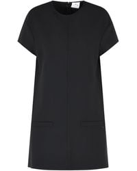 Courreges - Heritage Wool Blend Dress - Lyst