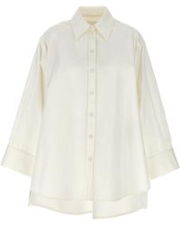 Jil Sander - Cut-Out Armhole Shirt - Lyst