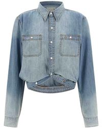 R13 - Wrap Around Shirt - Lyst