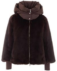 Add - Eco Fur Jacket - Lyst