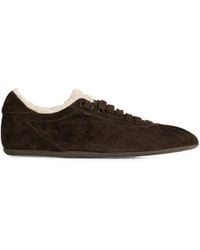 Dolce & Gabbana - Ballet Suede Sneakers - Lyst