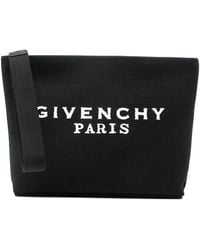 Givenchy - Logo Cotton Pouch - Lyst