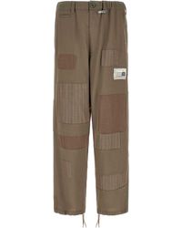 Maison Mihara Yasuhiro - Repaired Wool Pants - Lyst