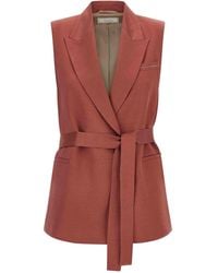 Peserico - Linen Viscose Vest - Lyst