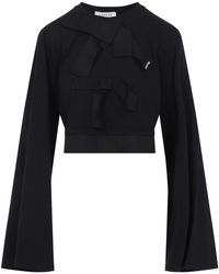 Lanvin - Grosgrain Top - Lyst