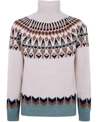 Dondup - Dolcevita Turtle Neck Sweater - Lyst