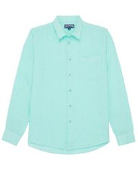 Vilebrequin - Linen Shirt Solid - Lyst