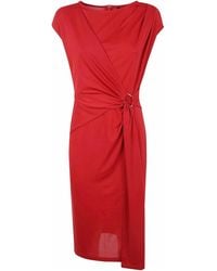 Ralph Lauren - Gervas Short Sleeve Day Dress - Lyst