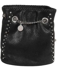 Stella McCartney - Shoulder Bag Eco Shaggy Deer W/Studs - Lyst