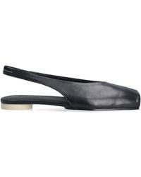 MM6 by Maison Margiela - Slingback Ballet Flats - Lyst